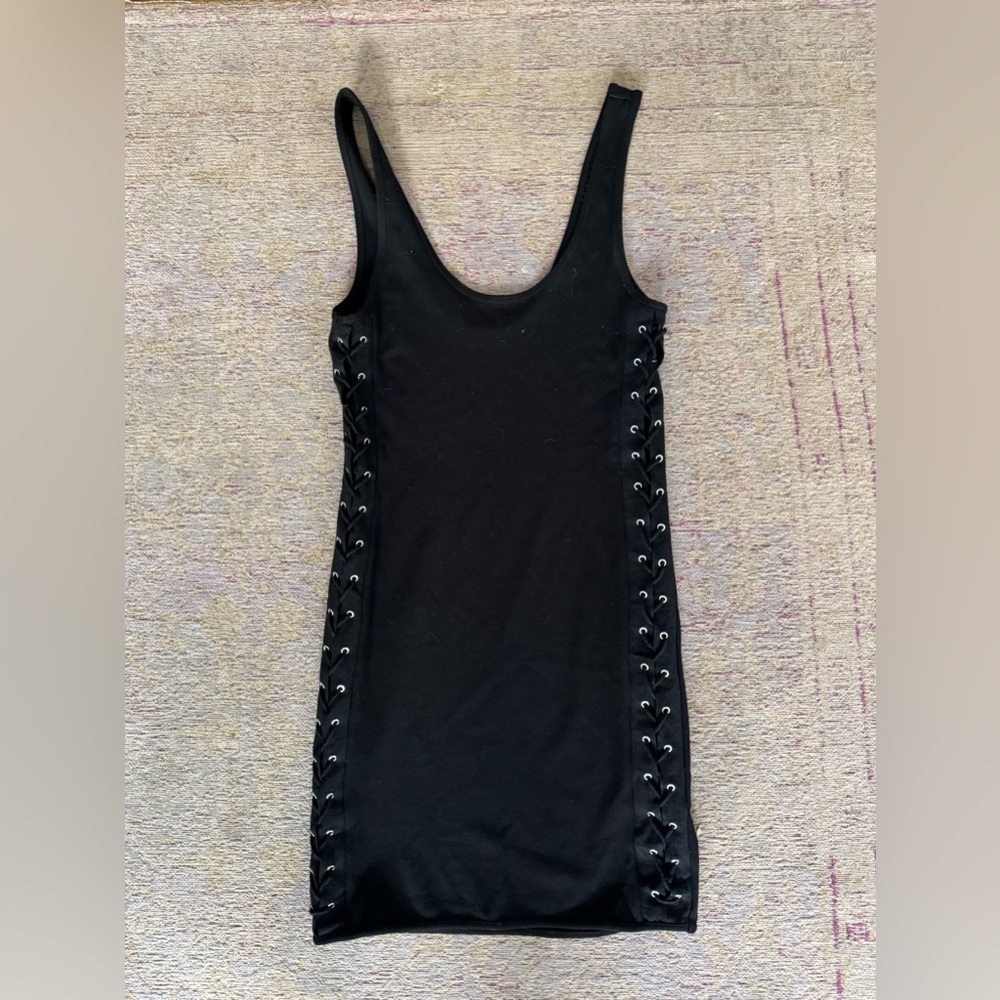 Topshop black dress.